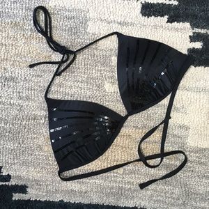 H&M Sequin Bikini Top
